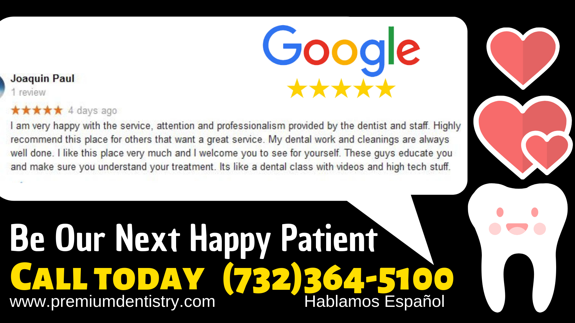 best dentist in new jersey google review